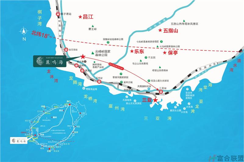 区位图 