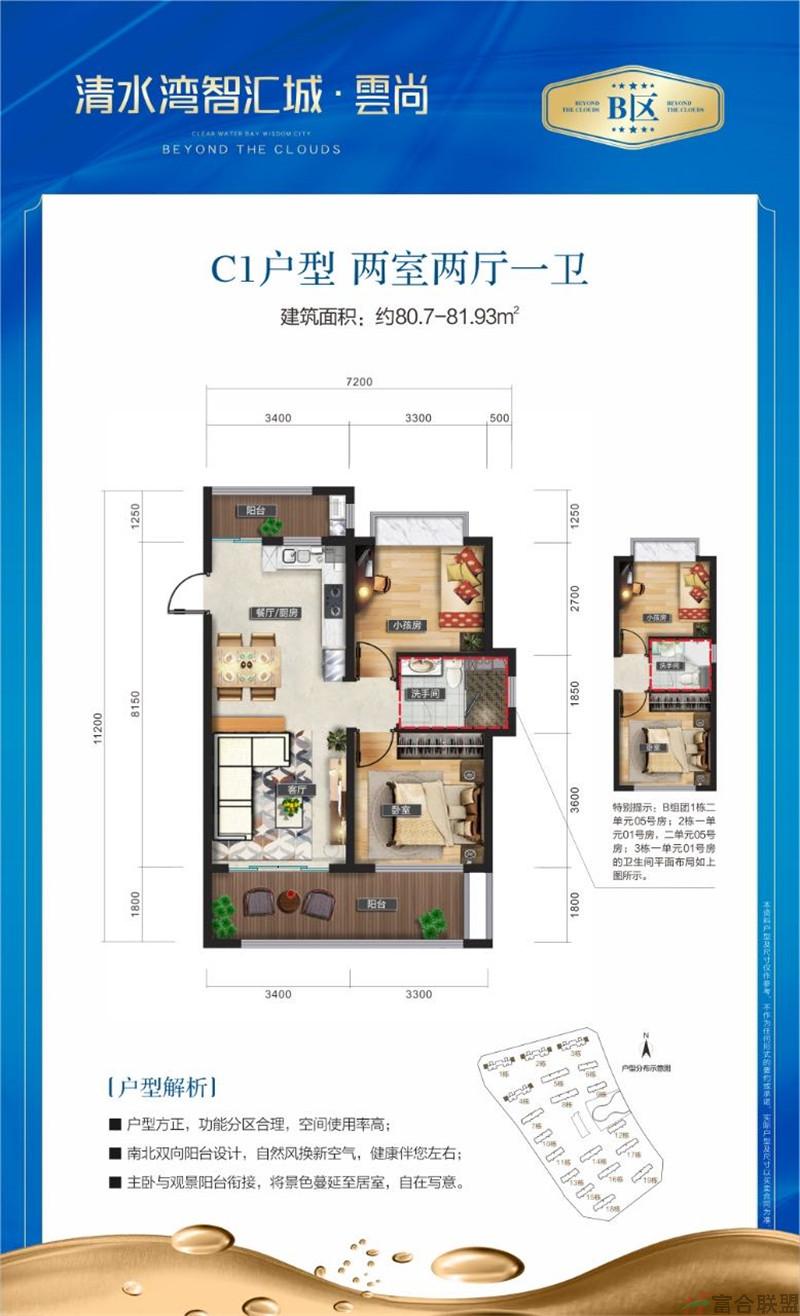 C1户型 2房2厅1卫 建筑面积80.7-81.93平米.jpg