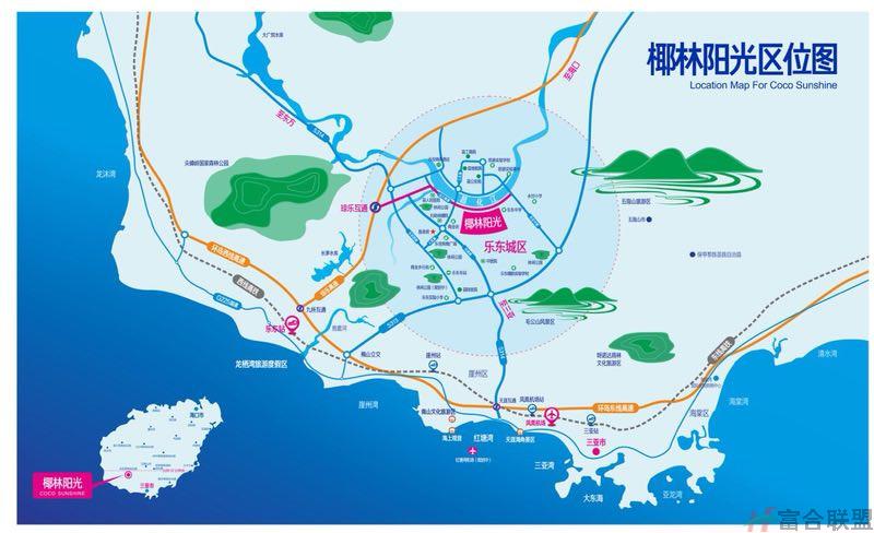 区位图 