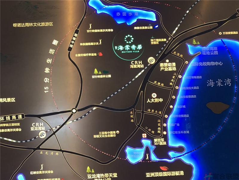 区位图 